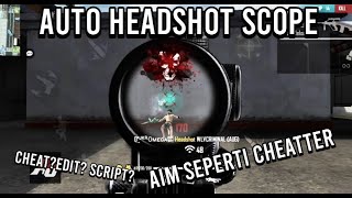 TUTORIAL SCOPE HEADSHOOT AIMBOT - FREE FIRE INDONESIA 🇮🇩