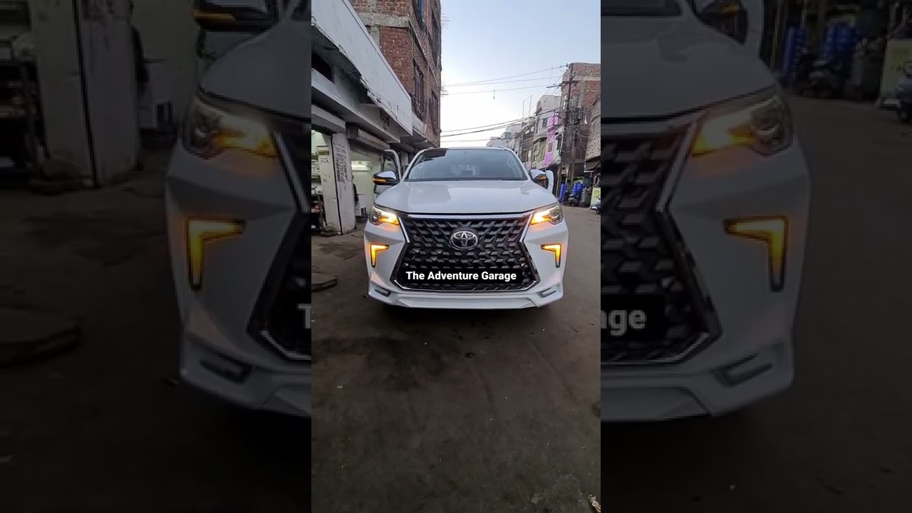 The Adventure Garage Equipped Toyota Fortuner Type 3 Into Lexus Body kit