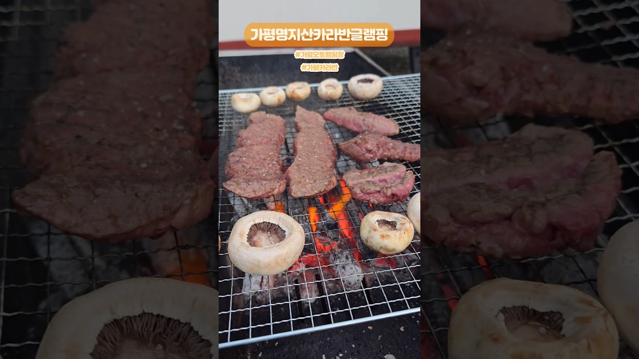 산좋고 물좋은 곳에서 바비큐도 먹고 불멍도 하고
