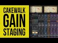Cakewalk by Bandlab: Gain Staging