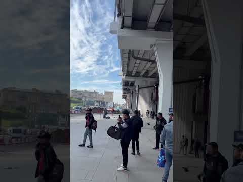 Москва сити - взорвался Дрон
