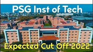 Psg Institute Of Technology And Applied Research Psg Itech Expected Cut Off 2022 Full Analysis