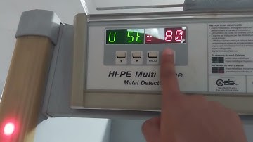 Cara setting Sensitifitas WTMD CEIA