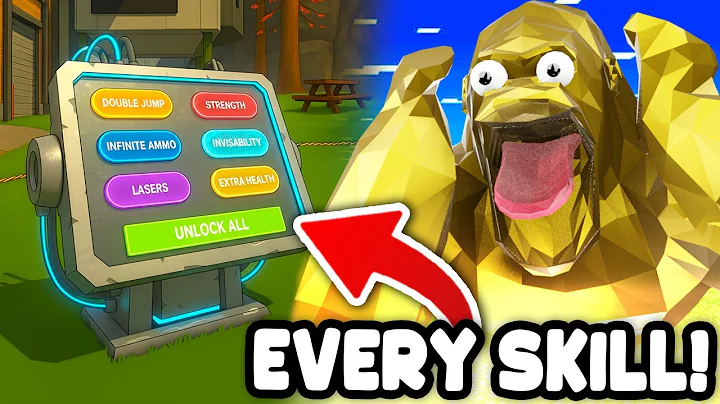 Unlocking EVERY SKILL UPGRADE in Animal Company! (Animal Company VR)