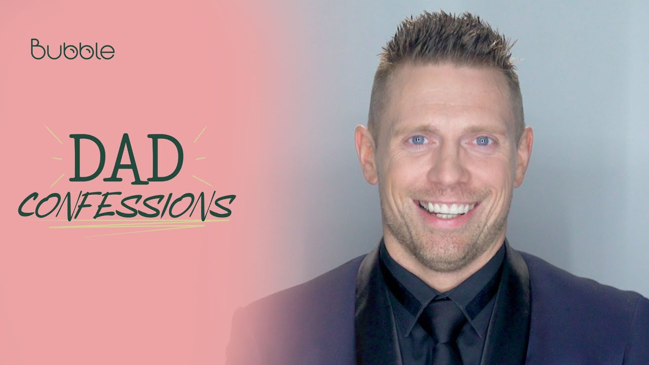 The Miz on the Mayhem of Parenting | Dad Confessions | BUBBLE