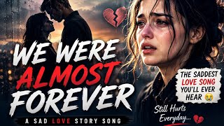 We Were Almost Forever… 💔 | The Saddest Love Story Song You’ll Ever Hear | Emotional Breakup Music