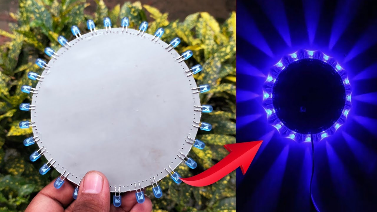 New LED Chakri || LED Top Electronics Project 🤗