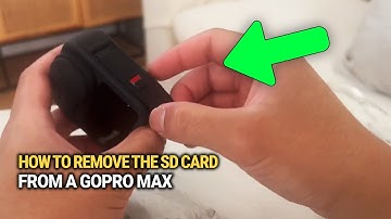 How To Remove the SD Card From a GoPro Max: Guide!