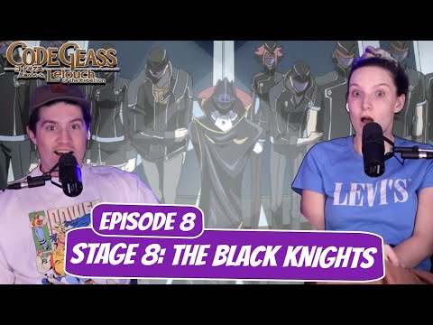 LELOUCH'S ARMY! | Code Geass Newlyweds Reaction | Ep 8, “Stage 8: The Black Knights”
