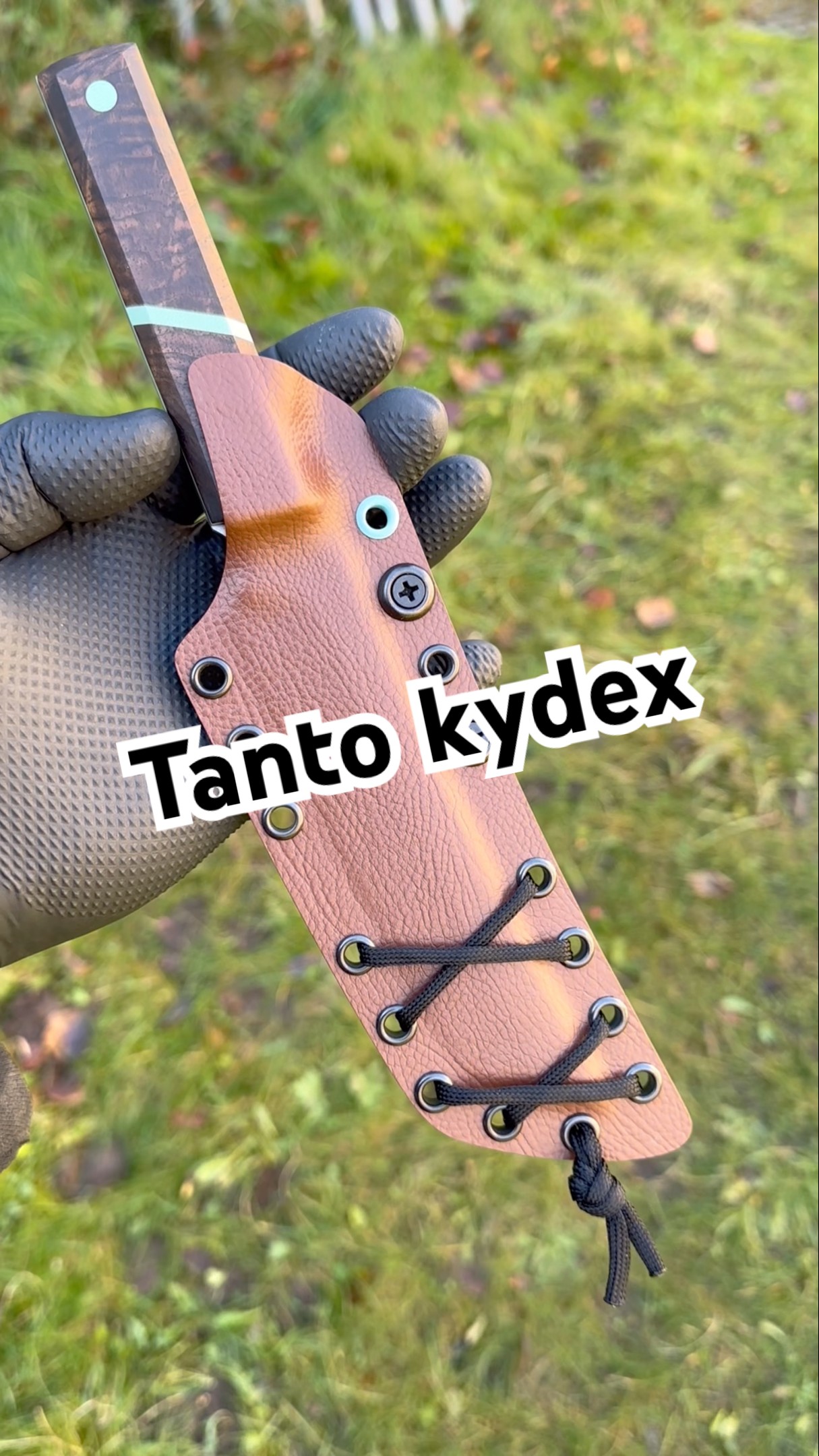 d*o様 DeliciousTaylormade BeeFace NKT vs TANTO KYDEX Yes believe it or not i actually make things