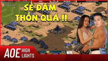 AoE Highlight | Siêu phẩm đâm y cân 3 "cực sâu - cưc mạnh" của Chim Sẻ