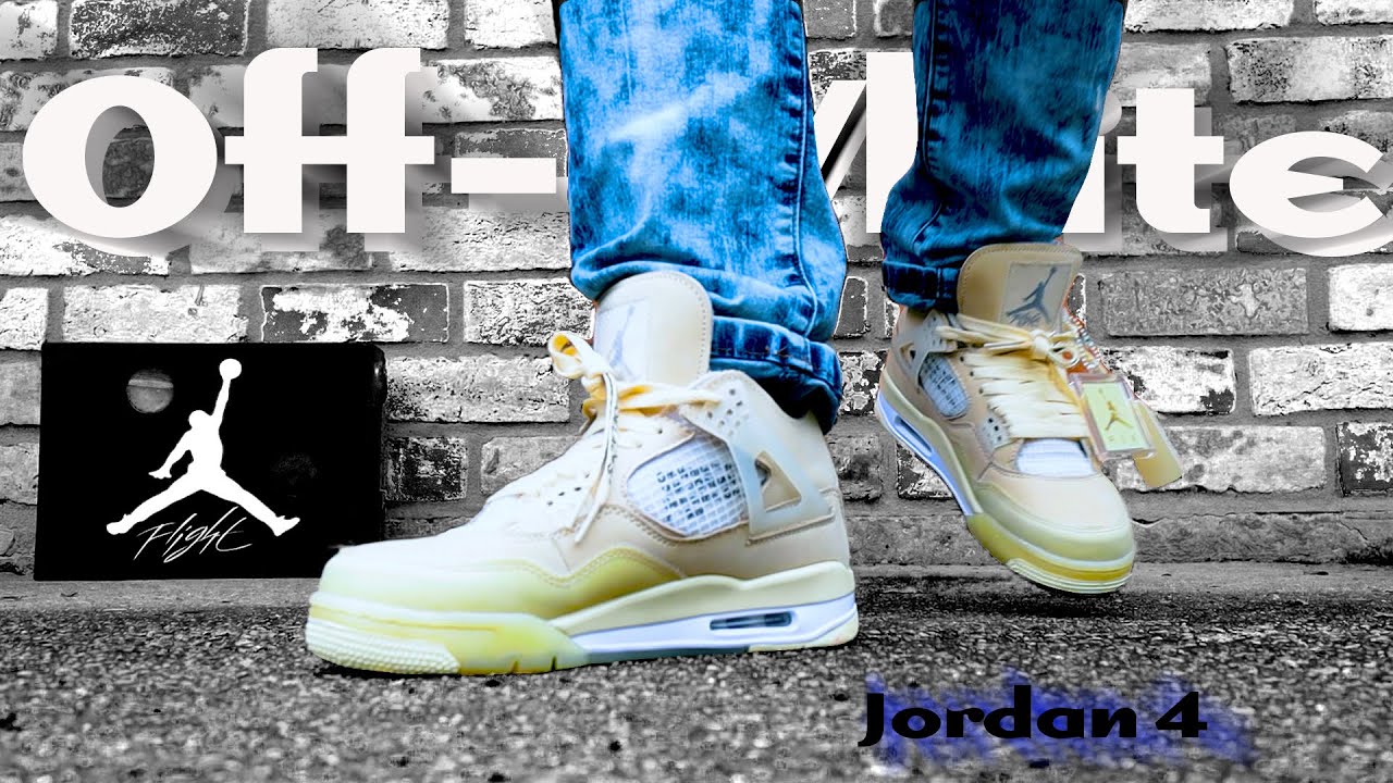 off white jordan 4 dhgate