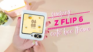🐝✨. *. ⋆ SAMSUNG Z FLIP 6 cute customization | FREE THEME | . *. ⋆ ✨🐝 screenshot 5