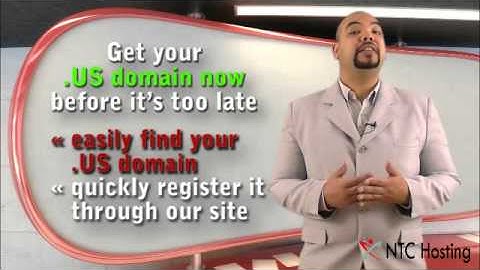 .US Domain Registration/ Transfer With NTC Hosting (HD)