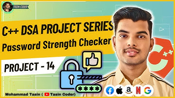 🔥 Build a Password Strength Checker in C++ | Mini Project for Beginners with Full Code