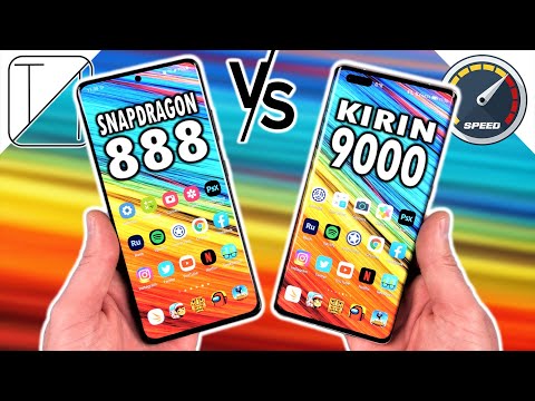 Samsung Galaxy S21 Ultra vs Huawei Mate 40 Pro Speed Test