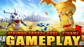 DIGIMON SOURCE CODE GAMEPLAY & SUMMONS! (Part 4 - x7game)