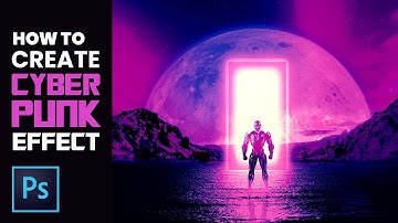 How to Create Cyberpunk Effect Photo Manipulation in Photoshop Tutorial