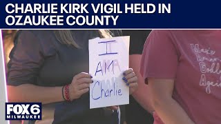 Ozaukee County Charlie Kirk vigil held | FOX6 News Milwaukee