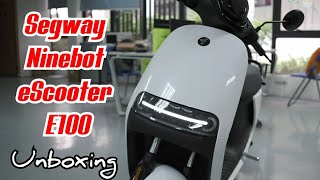 Segway Ninebot eScooter E100 Unboxing & Hands On - Xiaomi CES 2020