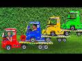 Niki ride on tow truck and play selling toy cars for kids