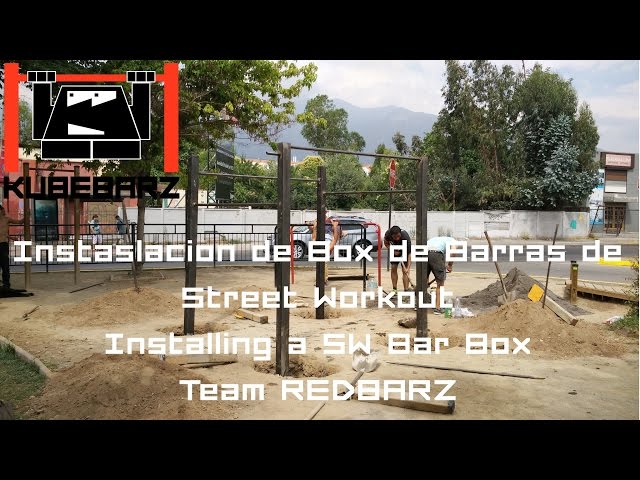 Barras streetworkout #barras #ejercicio #workout #montaje #fabricación