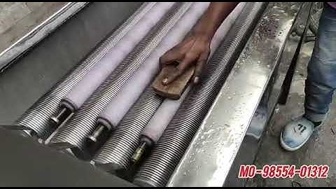 Printing machine Damping rollers cleaning machine