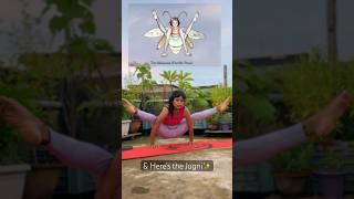The Firefly pose #ytshorts #yoga #tittibhasana #yogaskills #trending