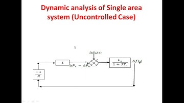2.6. Dynamic Analysis of single area system LFC (EE8702 PSOC unit 2)
