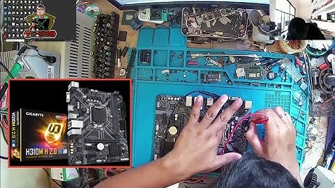 Gigabyte H310M H 2.0 | No power | 3 seconds fan spin