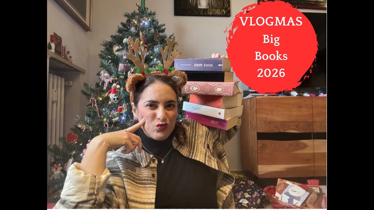 VlogMas #22 -  Big Books 2026