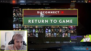 Arteezy reveals why he Disconnects so Fast