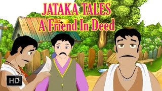 Jataka Tales  A Friend In Deed  Animated  Cartoon Stories For Children