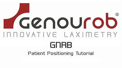 GNRB arthrometer tutorial  - Automated anterior drawer test for ACL assessment