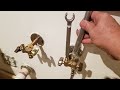 How to Install Water Shutoff Valves In kitchen Sink 1/4 Turn Valve