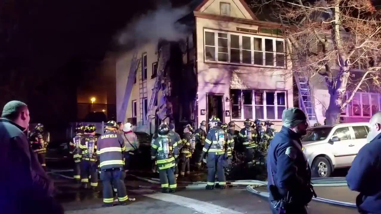 Garfield New Jersey 2nd Alarm Working House Fire 112016 P2 YouTube