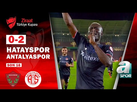 Hatayspor 0 - 2 Antalyaspor MAÇ ÖZETİ ( Ziraat Türkiye Kupası Son 16 Turu) 09.02.2022