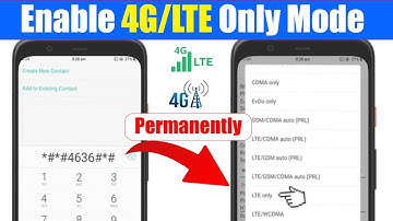 Permanently Enable 4G LTE on Android - How to Set 4G Only mode with Secret Setting