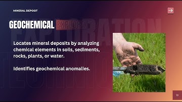 Exploration Techniques in Mineral Deposits