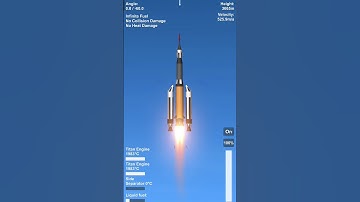 space flight simulator rocket #shorts #sfs #rocket #youtubeshorts #shortvideo #space #viral #gaming