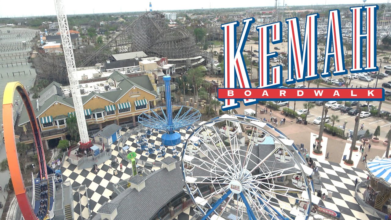 Kemah Boardwalk Tour & Review with The Legend YouTube