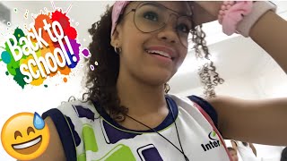 Vlog Rotina Da Manhã No Colégio Giovanna Teles