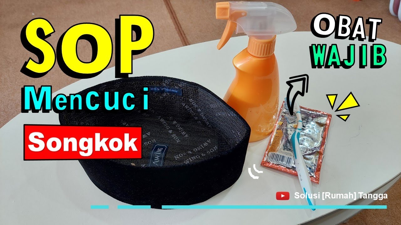 CARA MENCUCI SONGKOK YouTube