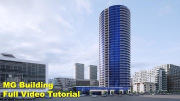 MG Building | Full Video Tutorial | Revit Architecture | Twinmotion