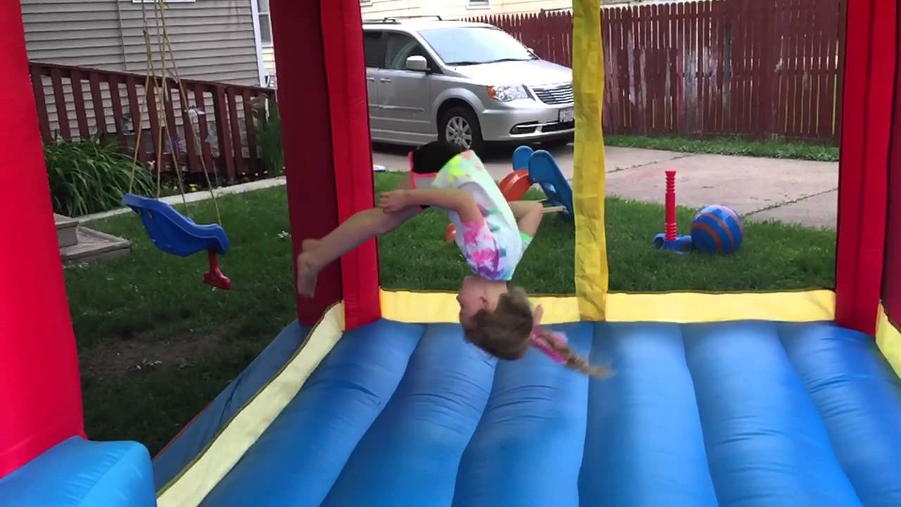 Cayleigh can flip! June 2015 - YouTube