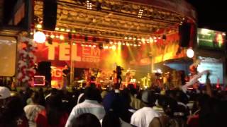 Kes performing in Sxm