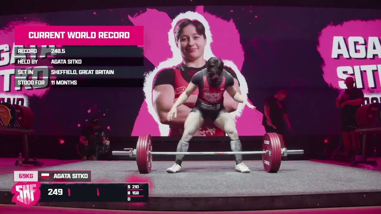 AGATA SITKO | SHEFFIELD 2025 CHAMPION | 628kg 1384lbs