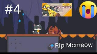 Super Cat Tales 2 Part 4|4th cat unlocked| Mcmeow's death|31 to 38| 3rd Boss| Amy's third kitten