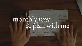 may plan with me ✸ small business goal setting and planning social media content