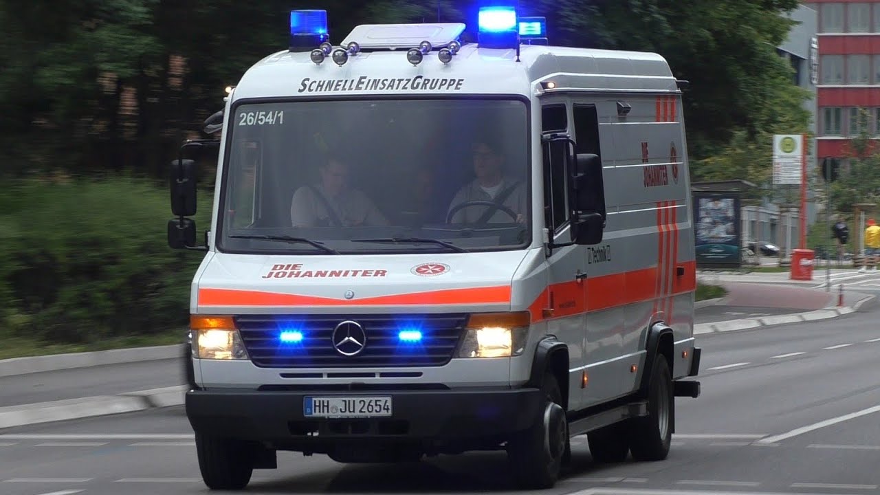 [Schlagermove 2025 Hamburg] Einsatzfahrten Rettungsdienst Hansestadt Hamburg
